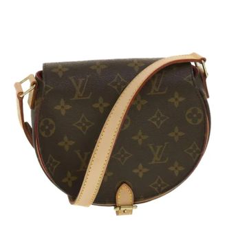 Louis Vuitton Pre-owned Cross Body Bags, female, Brown, Size: ONE SIZE Pre-owned Canvas Cross Body Bag