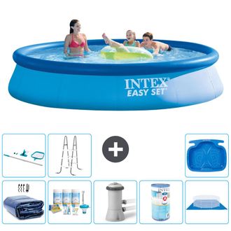 Intex Piscina Easy Set Redonda - 396x84 Cm - 7-piezas S40705