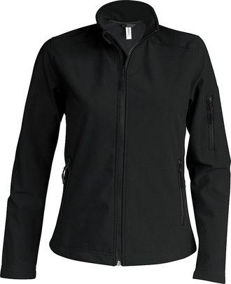Kariban Womens/Ladies Contemporary Softshell 3 Layer Performance Jacket (S) (Black)