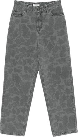 Carhartt Work in Progress camouflage straight-leg jeans - Grey