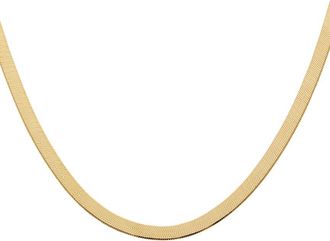 Italian Gold, Inc 10K 3.8Mm Flex Herringbone Necklace