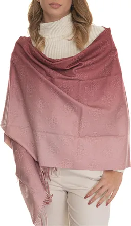 Guess Sciarpa Bordeau Guess Donna