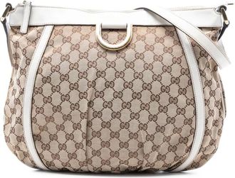 Gucci Pre-owned Cross Body Bags, female, Brown, Size: ONE SIZE Pre-owned Printed Shoulder Bag