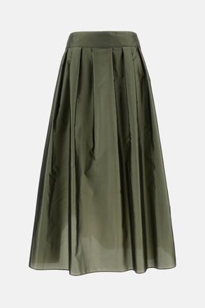 Max Mara Gonna Effetto In Taffet&agrave;