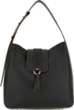 Hogan Leather Hobo Bag