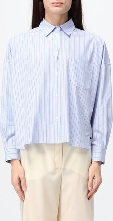 Max Mara Blazer doppiopetto in pura lana con rever a lancia