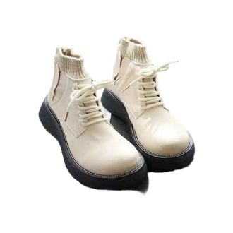 Generic QXDZSW Women Wide Head Round Head Short Boots Waterproof Plush Warm Woolen Yarn Mouth Womens Shoes Ugly Cute Shoes Women