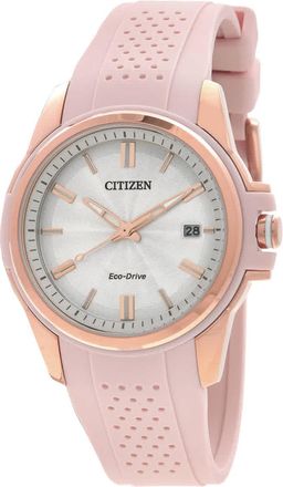Citizen Weekender Eco-Drive Beige Dial Ladies Watch FE6138-05B
