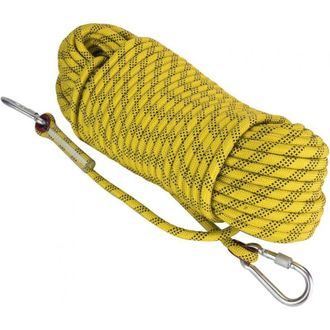 OEM Cuerda De Rescate Antidesgarro Para Escalada De 30 M Y 12 Mm Con 2 Mosquetones Para Senderismo, Monta&ntilde;ismo Y Emergencias Contra Incendios
