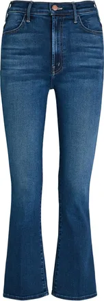 Mother The Hustler Ankle Flared-leg Jeans - Blue - 27 (W27 / UK8-10 / S)