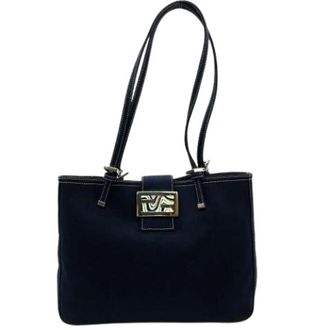 Fendi Pre-owned 2228M7260N018 Schoudertas - Dames - Pre-owned - Blauw - Maat: ONE Size