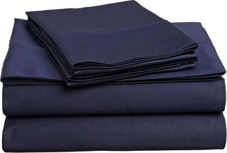 Superior 400 Thread Count Egyptian Cotton Solid Deep Pocket Sheet Set