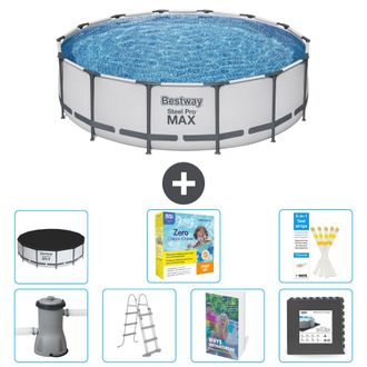 Bestway Piscina Bestway Steel Pro Max Redonda - 427x122 Cm - 8-piezas S607