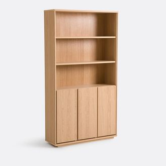 La Redoute Interieurs Boekenkast met 3 nissen en 3 deuren, Norrem