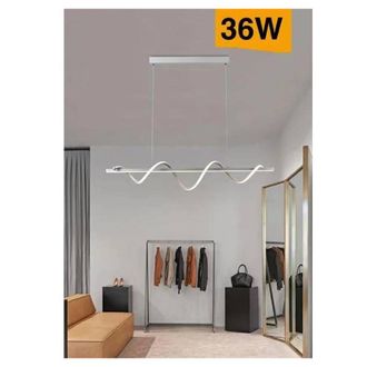 Trade Shop Trade Shop Traesio - Trade Shop - Led Resumen 36w Modern Twist Bianco Luce 6500k 3000k 4000k B65-b