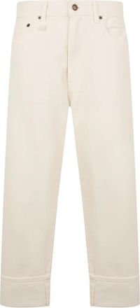 R13 Cuffed X-Boyfriend Jean - Dames - Regular Fit Jeans - Wit - W26 - Katoen - Jeans