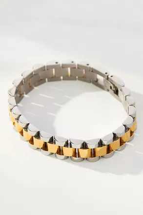 Bracha Rolly Mixed Metal Bracelet