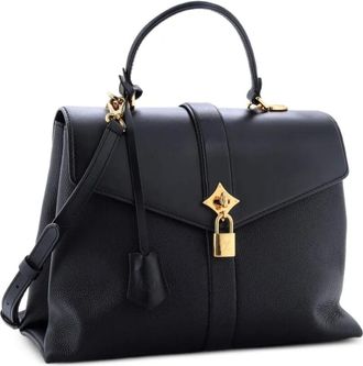 Louis Vuitton Rose des Vents Bag Leather MM satchel - Zwart