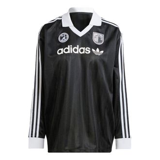 adidas (WMNS) adidas Football Long-Sleeve Top Black IR9769