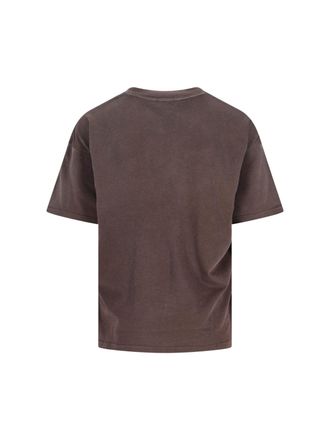 Represent Mens T-Shirts And Polos Brown Cotton