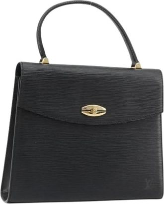 Louis Vuitton Pre-owned Handbags, female, Black, Size: ONE SIZE Pre-owned Epi Hand Bag