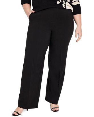 Nic+Zoe Nic+Zoe Plus Stretch Suiting Lenox Wide Leg Jean