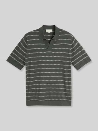 Tom Tailor Regular Fit Poloshirt aus reiner Baumwolle in Oliv, Gr&ouml;&szlig;e XXXL
