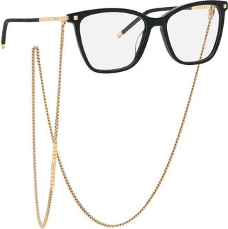Chopard Demo Cat Eye Ladies Eyeglasses IKCH349 0BLK 55