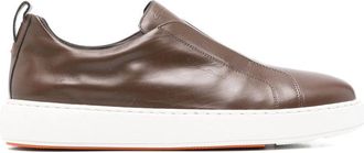 Santoni Sneakers Marrone-Uomo