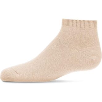 MeMoi Basic Silky-Soft Gauge Ankle Sock in Oatmeal at Nordstrom, Size 6-12M