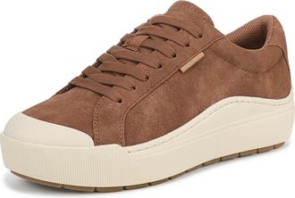 Dr. Scholls Work Womens Time Off Sneaker, Dark Honey Brown, 8.5 UK