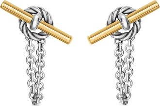 David Yurman Orecchini DY Mercer in oro 18 carati - Argento