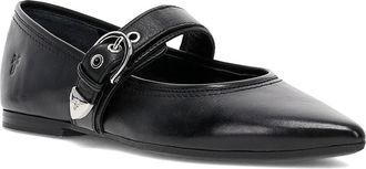 Frye Heather Pointed Toe Mary Jane Flat in Black at Nordstrom, Size 5.5