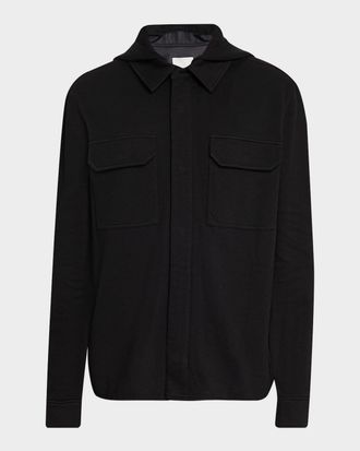 SIMKHAI Men & apos;s Travis Hooded Shirt Jacket