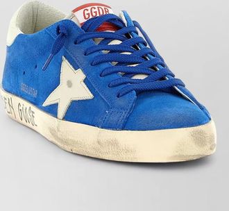 Golden Goose superstar sneakers contrast heel tab star patch