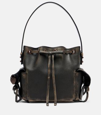 Acne Studios Leather bucket bag