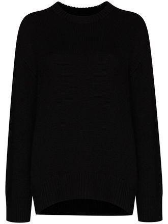 Lisa Yang Noor crew-neck jumper - women - Cashmere - 1 - Black