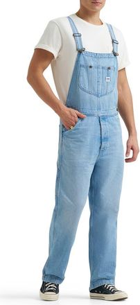 Lee Cotton Denim Bib Overalls in Just Me at Nordstrom, Size Xx-Large