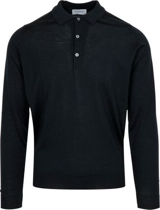 John Smedley T-Shirts und Polos Schwarz