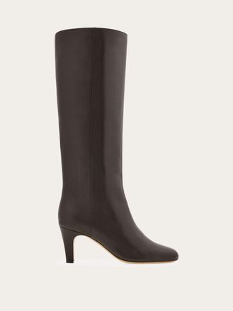 Ferragamo Donna Stivale con tacco Marrone Taglia 36.5