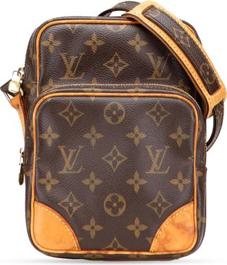 Louis Vuitton Pre-owned Womens Amazon Monogram Crossbody - Brown Textile - One Size
