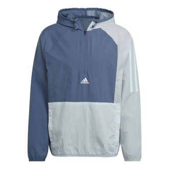 adidas Training 1/2-Zip Colourblock Track Top Wonder Steel HZ9707
