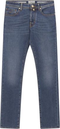 Jacob Cohen Slim-fit Jeans - Heren - Slim Fit Jeans - Blauw - W31 - Kasjmier - Jeans