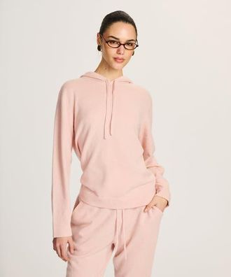 Naadam Signature Cashmere Hoodie in Peony at Nordstrom, Size 3X-Large