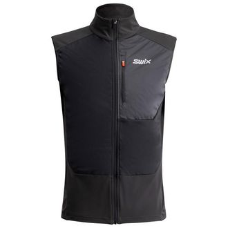Swix Focus Vest M Softshellgilet f&uuml;r Herren | schwarz
