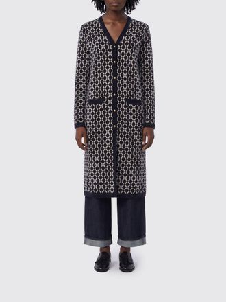 Max Mara S Max Mara Cardigan di lana a rombi