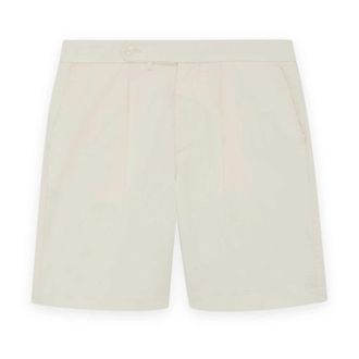 Lyle & Scott Superfine Chino Shorts - Heren - Korte Broeken - Beige - W36 - Katoen - Korte Broeken