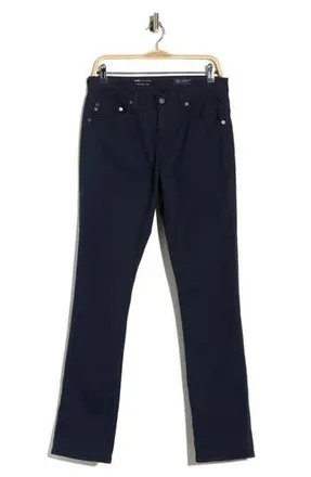 AG - Adriano Goldschmied Everett Stretch Sateen Slim Straight Pants in Deep Trenches at Nordstrom Rack, Size 40 X 32