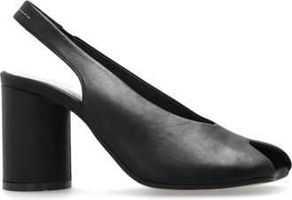 Maison Margiela Anatomic Pump Sandalen - Dames - Pumps - Zwart - 36 EU - Leer - Schoenen