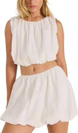 Minkpink Minkpink Alexa Bubble Crop Top